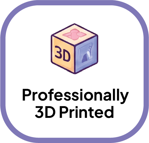 Professionally 3D Printed